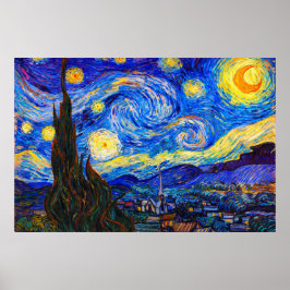 Der Sternenhimmel von Vincent van Gogh Poster