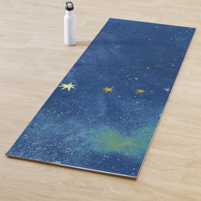 Der Sternenhimmel Yogamatte (Beispiel)