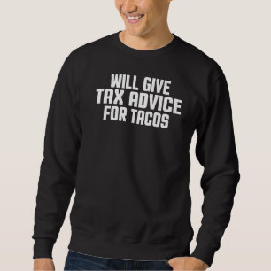 Der Steuerberater des CPA gibt Steuerberatung für  Sweatshirt