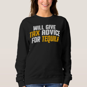 Der Steuerberater des CPA gibt Steuerberatung für Sweatshirt