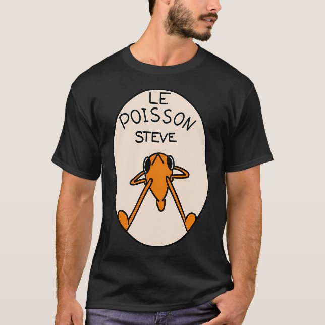 Der Steve Fisch T-Shirt (Vorderseite)