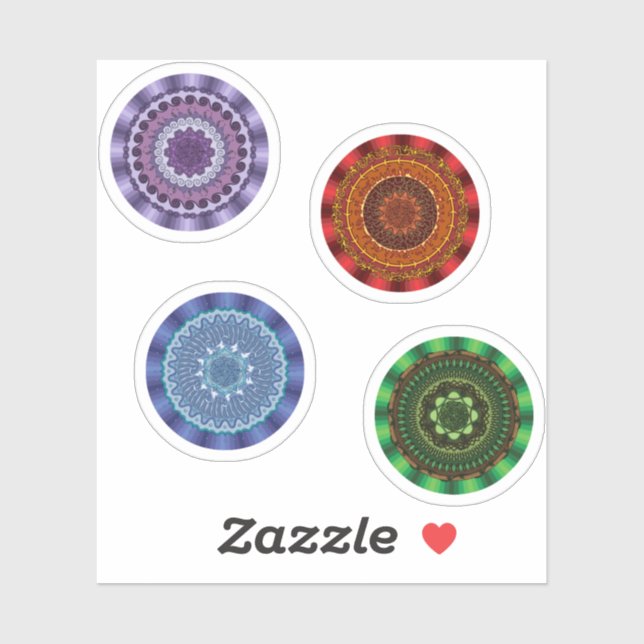 Der Sticker für die Elemente (Blatt)