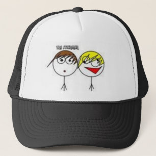 Der Stickmen LECKERE HUT!!!! Truckerkappe