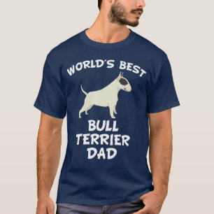 Der Stier-Terrier-Vater der Welt bester T-Shirt