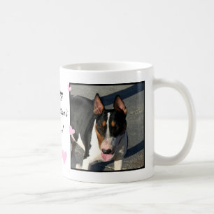 Der Stier-Terrierkaffee-Tasse des Valentines Tasse