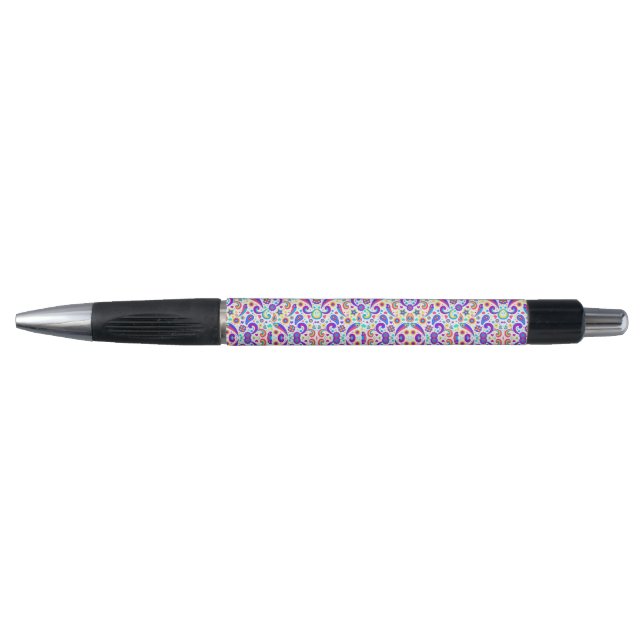 Der Stift hat schwarze Akzente und einen Klick  (Vorderseite)