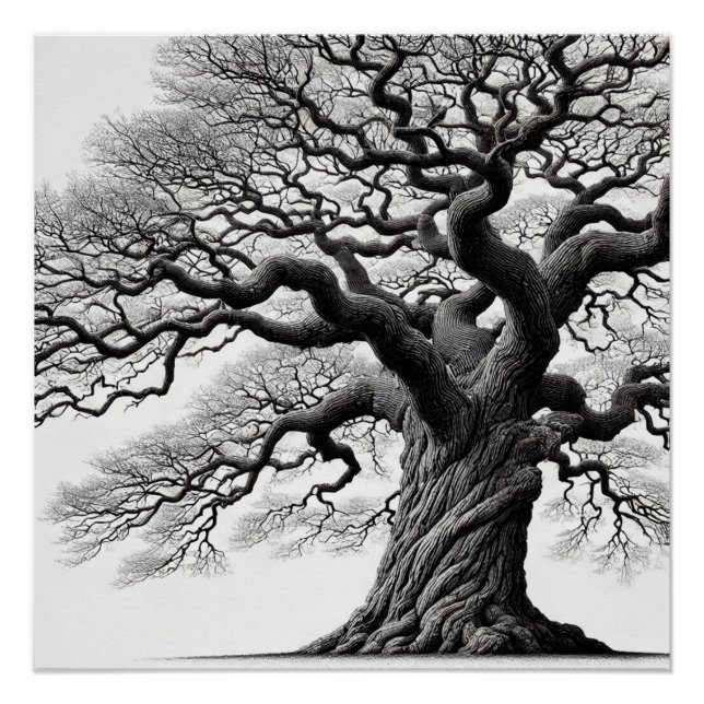 Der Stil der Old Tree Ink Poster (Vorderseite)