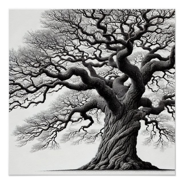 Der Stil der Old Tree Ink Poster (Vorderseite)