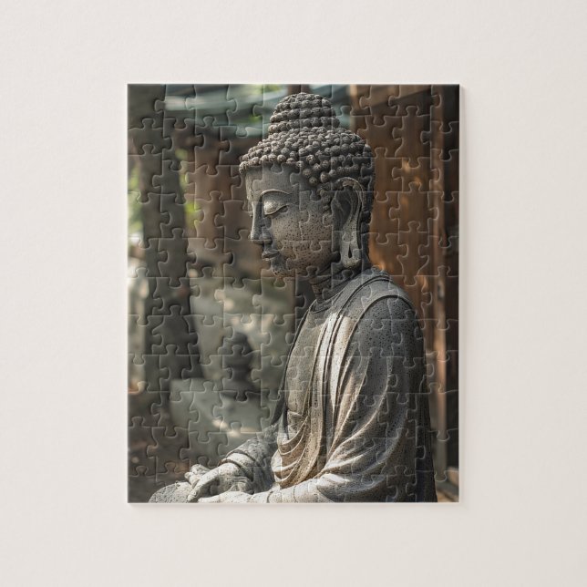 Der stille Buddha Puzzle (Vertikal)