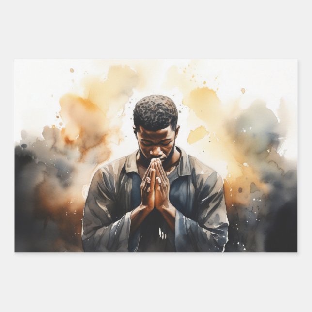 Der stille Glaube: Die ehrenvolle Hingabe eines Sc Geschenkpapier Set (Vorderseite)