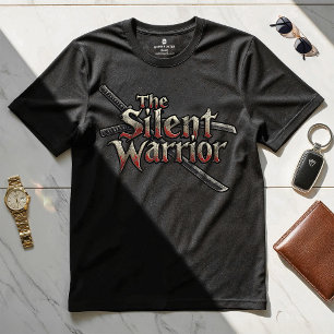Der "Stille Krieger" - Motivierend Design-T - Shir T-Shirt