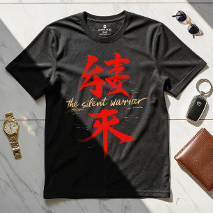 Der "Stille Krieger" - Motivierend Design-T - Shir T-Shirt