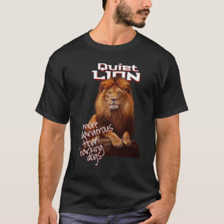 Der stille Power eines Löwen für die Jugend T-Shirt