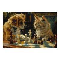 Der Stillstand der Wissenschaftler | Katze und Hun