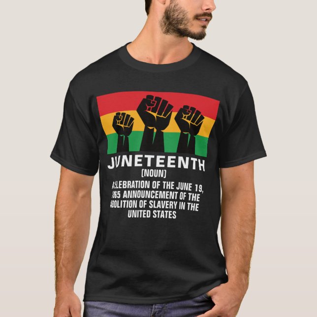 Der Stolz der Afroamerikaner im Jungsteinzeitalter T-Shirt (Vorderseite)