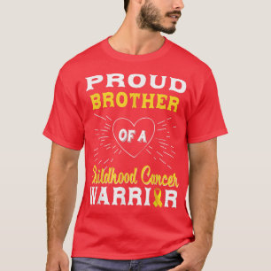 Der stolze Bruder eines Krebserregers im Kindesalt T-Shirt