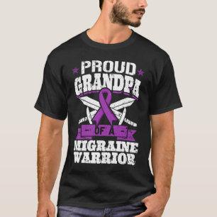 Der stolze Opa eines Migräne-Krieger-Sensibilisier T-Shirt