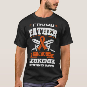 Der stolze Vater einer Leukämie Warrior Vater Bewu T-Shirt