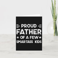 Der stolze Vater einiger intelligenter Kinder Vate