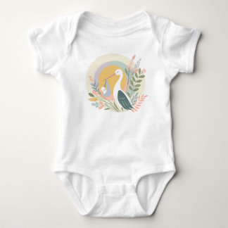 Der Storch hat's gebracht! Baby Strampler