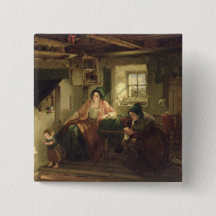 Der Strahl von Sonnenlicht, 1857 Button
