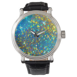 Der strahlende Holografischer Opal Armbanduhr