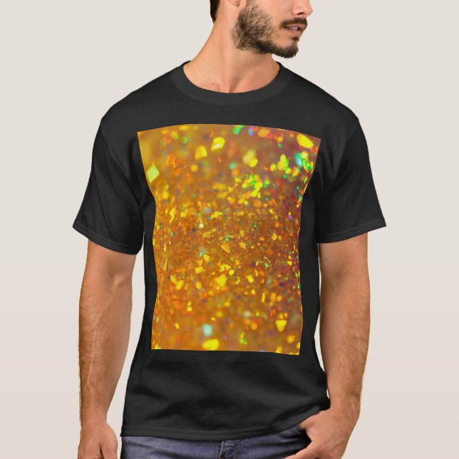 Der strahlende Holografischer Opal T-Shirt (Vorderseite)