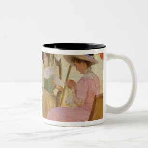 Der Strand, 1929 Zweifarbige Tasse