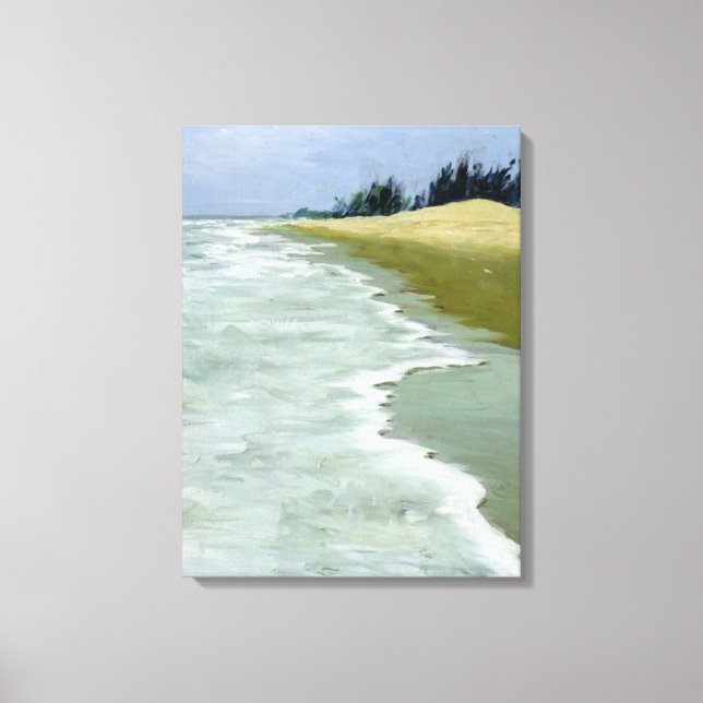 Der Strand 2004 Leinwanddruck (Vorderseite)