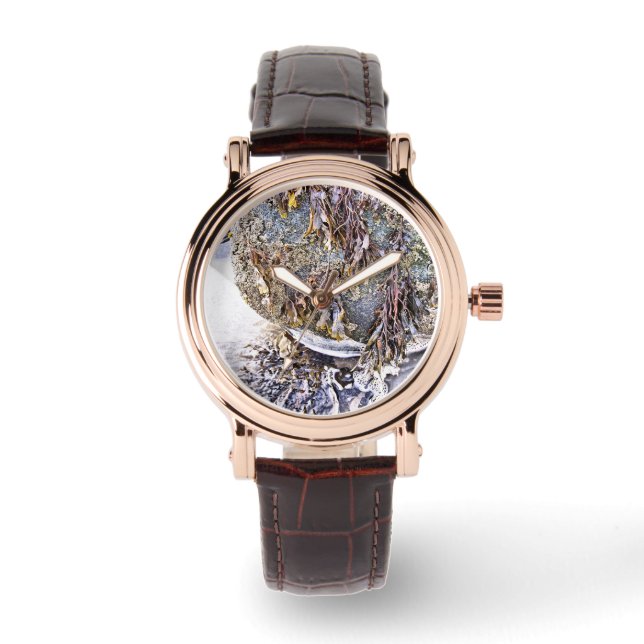 DER STRAND ARMBANDUHR (Vorderseite)