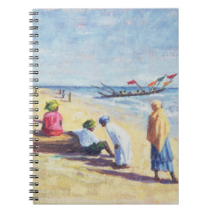 Der Strand bei Abene Senegal 1997 Notizblock