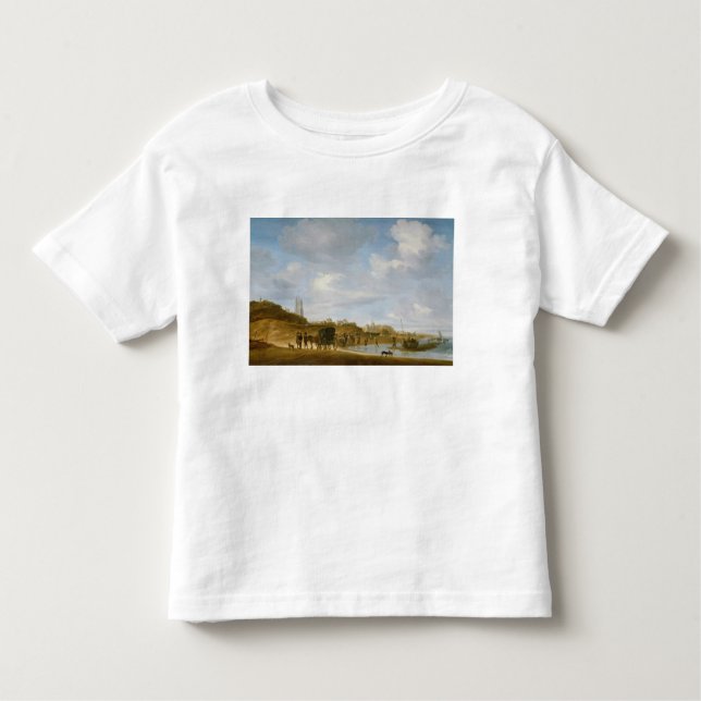 Der Strand bei Egmond-an-Zee Kleinkind T-shirt (Vorderseite)