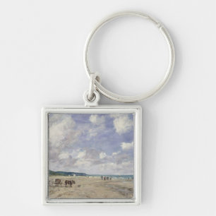 Der Strand bei Tourgeville, 1893 Schlüsselanhänger