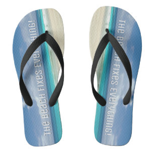 Der Strand bietet alles, was man von Sand und Ozea Flip Flops
