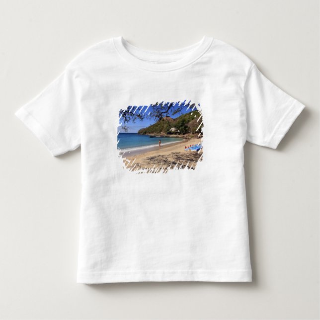 Der Strand des Pigeon Island Nationalparks Kleinkind T-shirt (Vorderseite)
