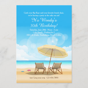 Der Strand erwartet Einladung