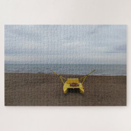 Der Strand im Winter Puzzle