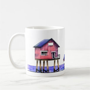 Der Strand ist mein glücklicher Ort Kaffeetasse