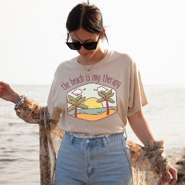 Der Strand ist meine Therapie | Sommerurlaub | Son T-Shirt
