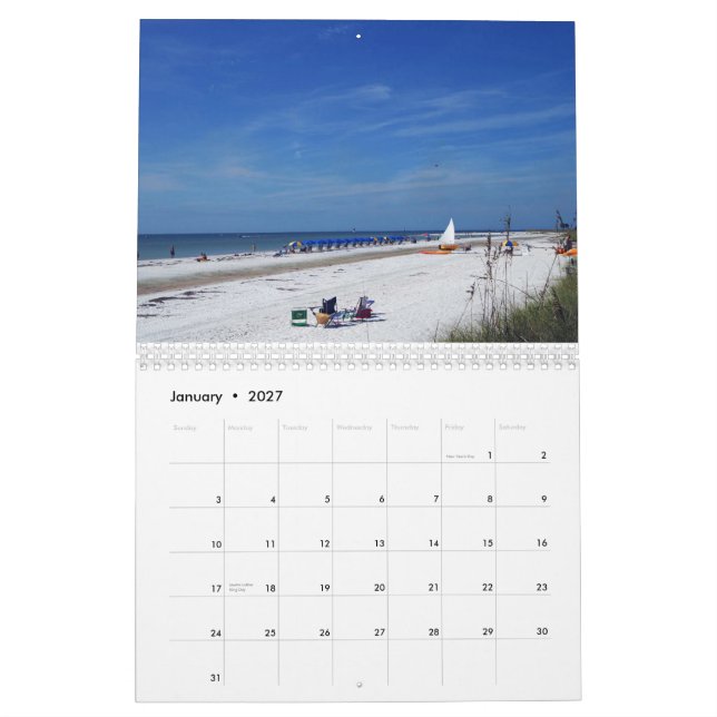 DER STRAND KALENDER (Jan 2027)