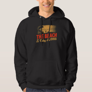 Der Strand nennt mich Paradies Hawaii Aloha Surf Hoodie