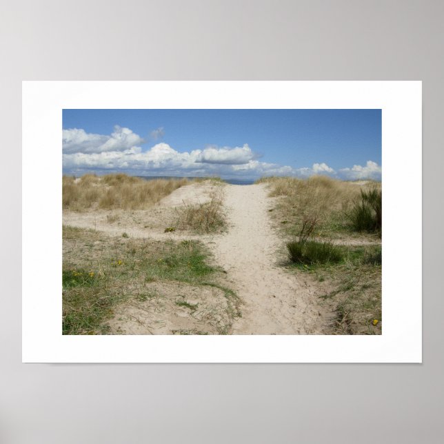 Der Strand Poster (Vorne)
