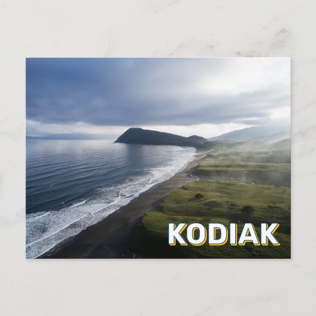 Der Strand Postkarte (Vorderseite)