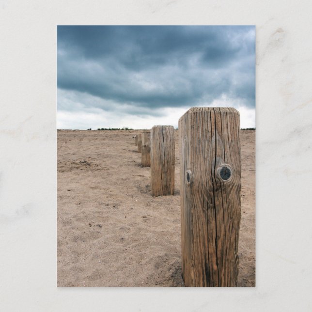 Der Strand Postkarte (Vorderseite)