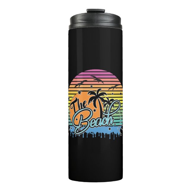 Der Strand, Sommer 2023 Thermosbecher (Vorderseite)