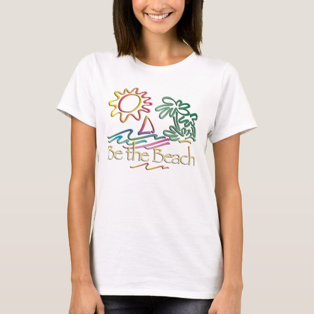 Der Strand T-Shirt (Vorderseite)