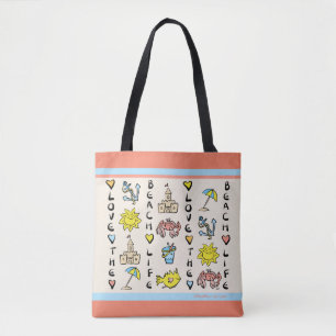 Der Strand-Tasche des Sandcastles
