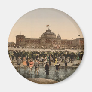 Der Strand und Kursaal, Scheveningen, Niederlande Magnet