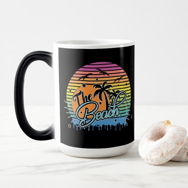 Der Strand Verwandlungstasse (Mit Donut)