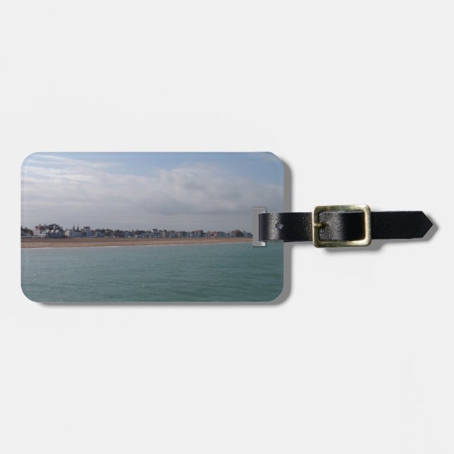 Der Strand von Deal Gepäckanhänger (Vorderseite horizontal)